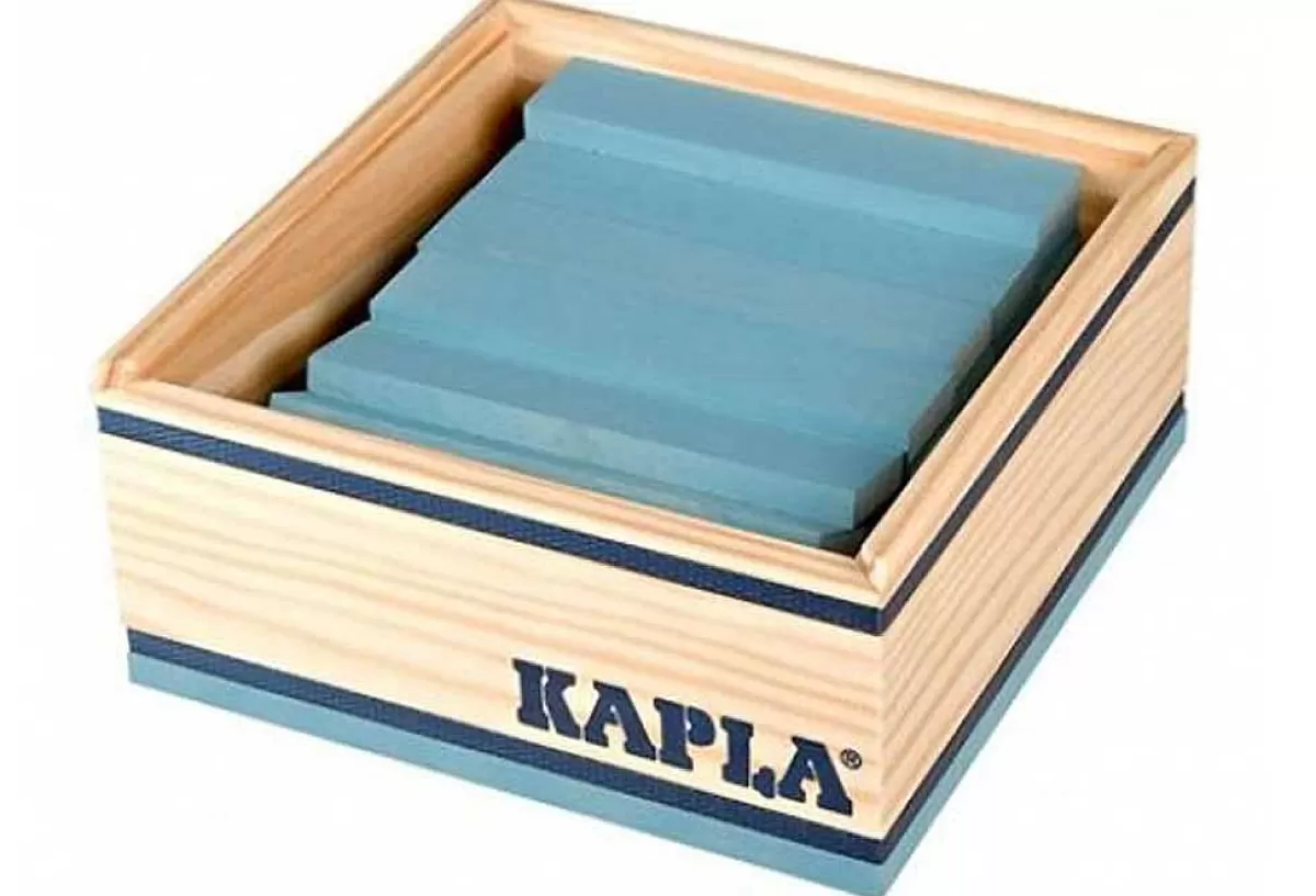 Promotion Éclair : Lot Complet de Kapla en Bleu Clair & Carrés Multicolores (Édition Limitée)
