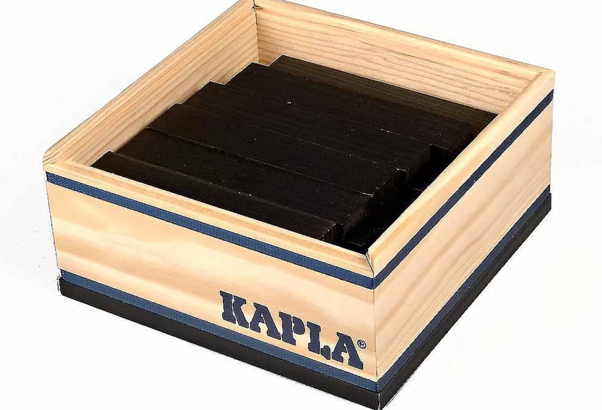 Jeu de Construction Kapla - Lot Complet de Planchettes Noires avec Carrés de Couleurs à Prix Abordable
