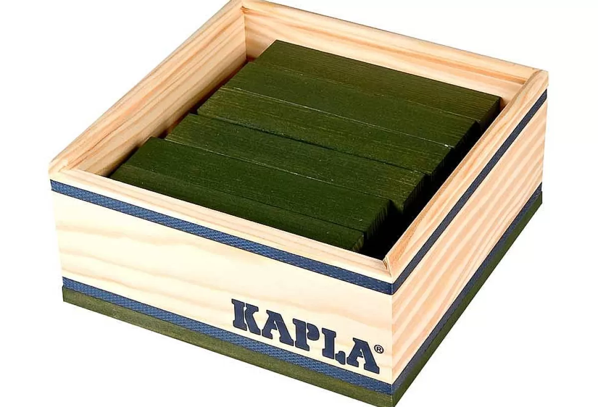 Kapla Écologique - Collection Vibrante de Carrés Multicolores, Inspiration Créative & Tendance Actuelle