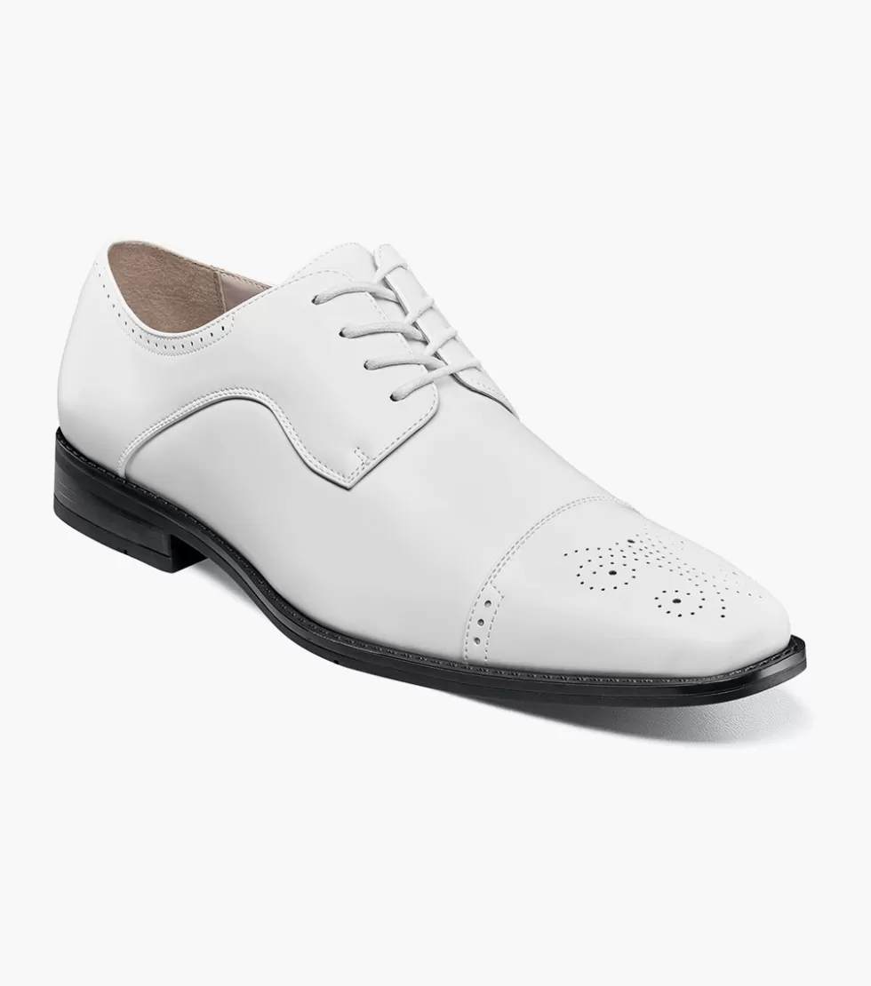 Chaussures Stacy Adams Kenway Blanc Élégantes - Style Urbain Disponible en Ligne