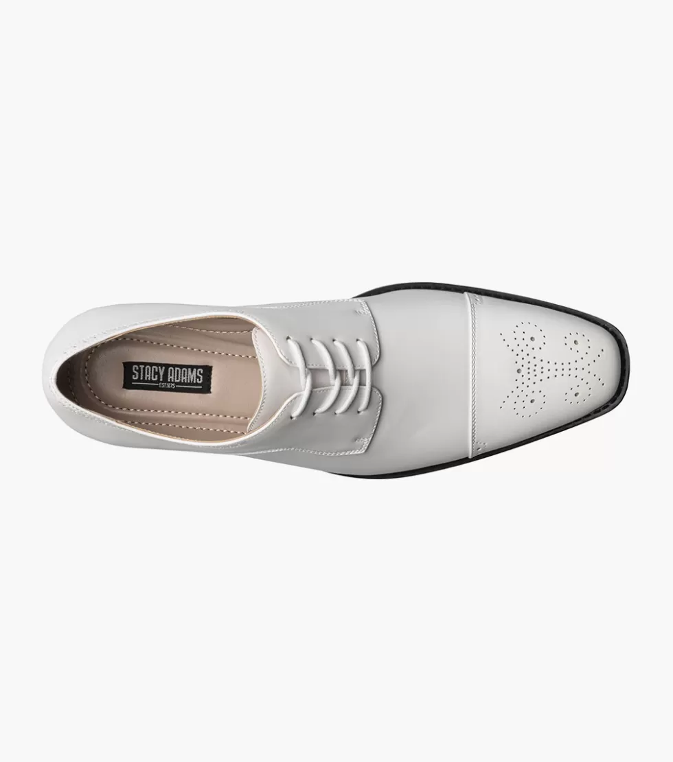 Chaussures Stacy Adams Kenway Blanc Élégantes - Style Urbain Disponible en Ligne