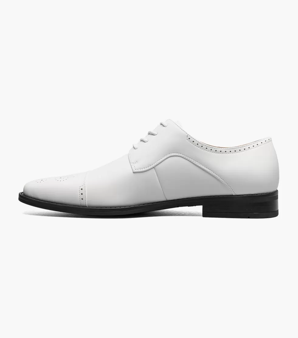 Chaussures Stacy Adams Kenway Blanc Élégantes - Style Urbain Disponible en Ligne