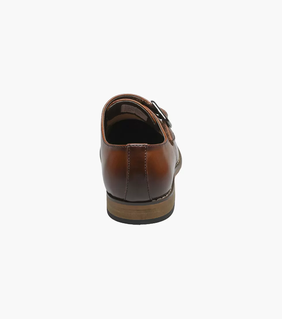 Bottes Enfant Stacy Adams - Modèle Desmond en Cuir Cognac - Collection Exclusive