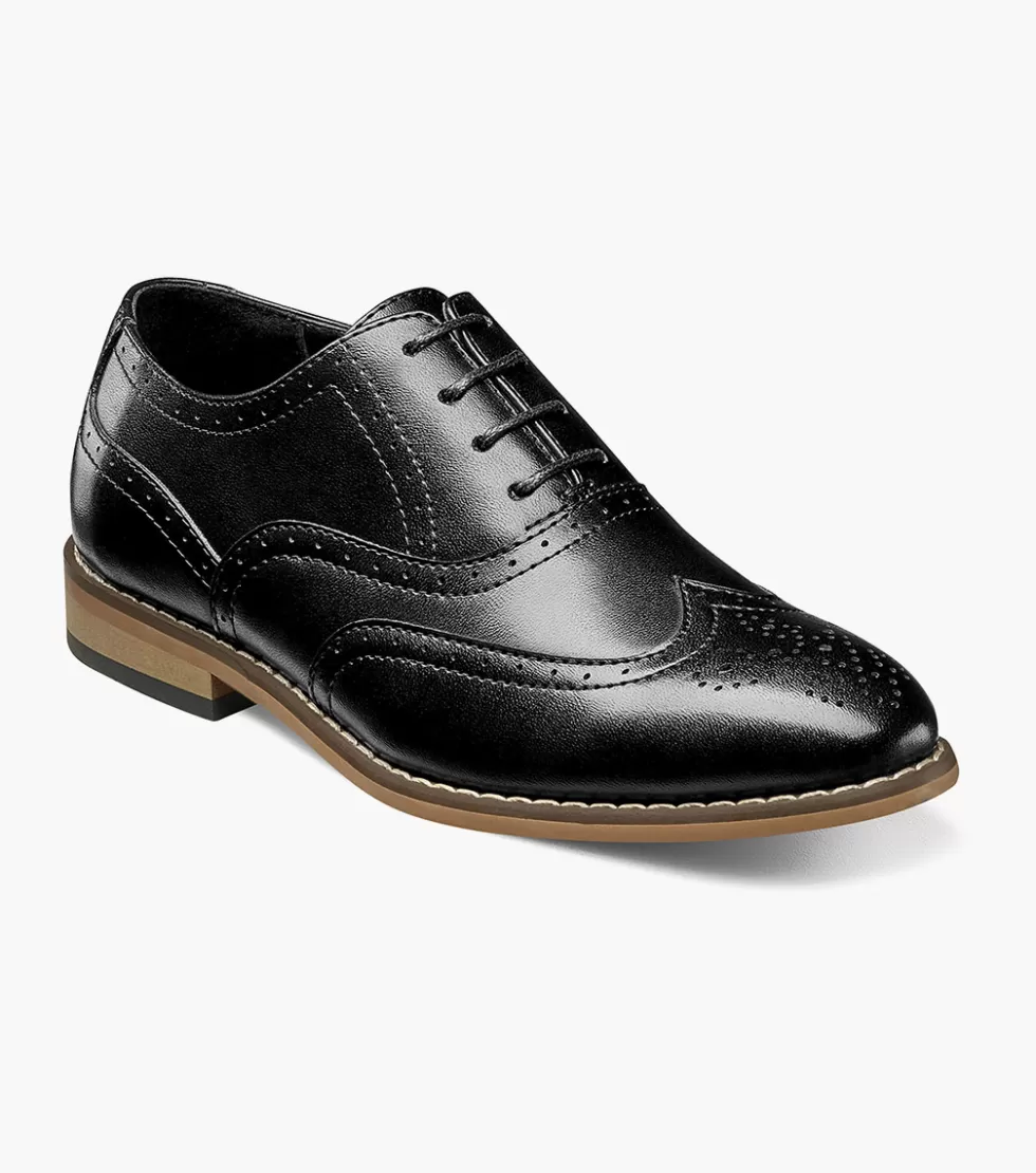 Stacy Adams - Chaussures Enfant Dunbar Noir - Promotion Exclue