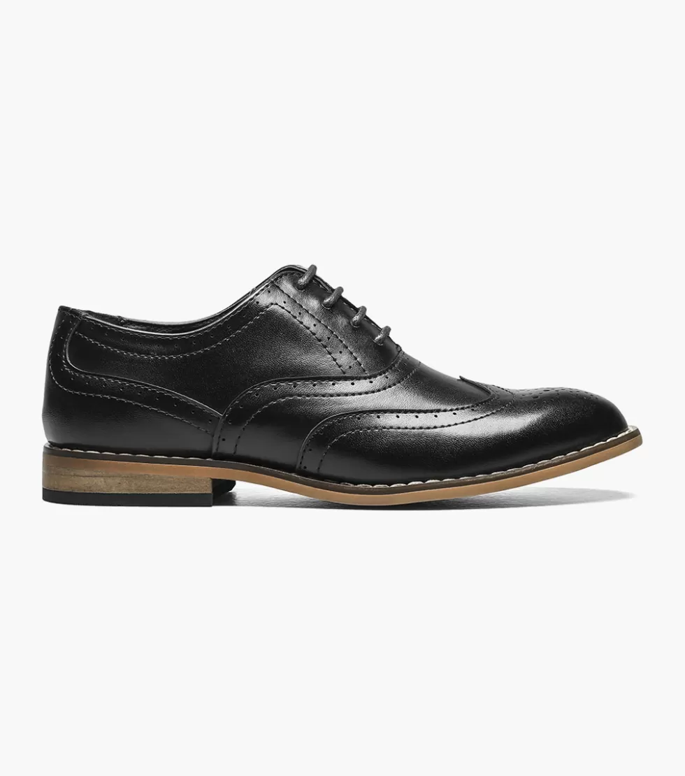 Stacy Adams - Chaussures Enfant Dunbar Noir - Promotion Exclue