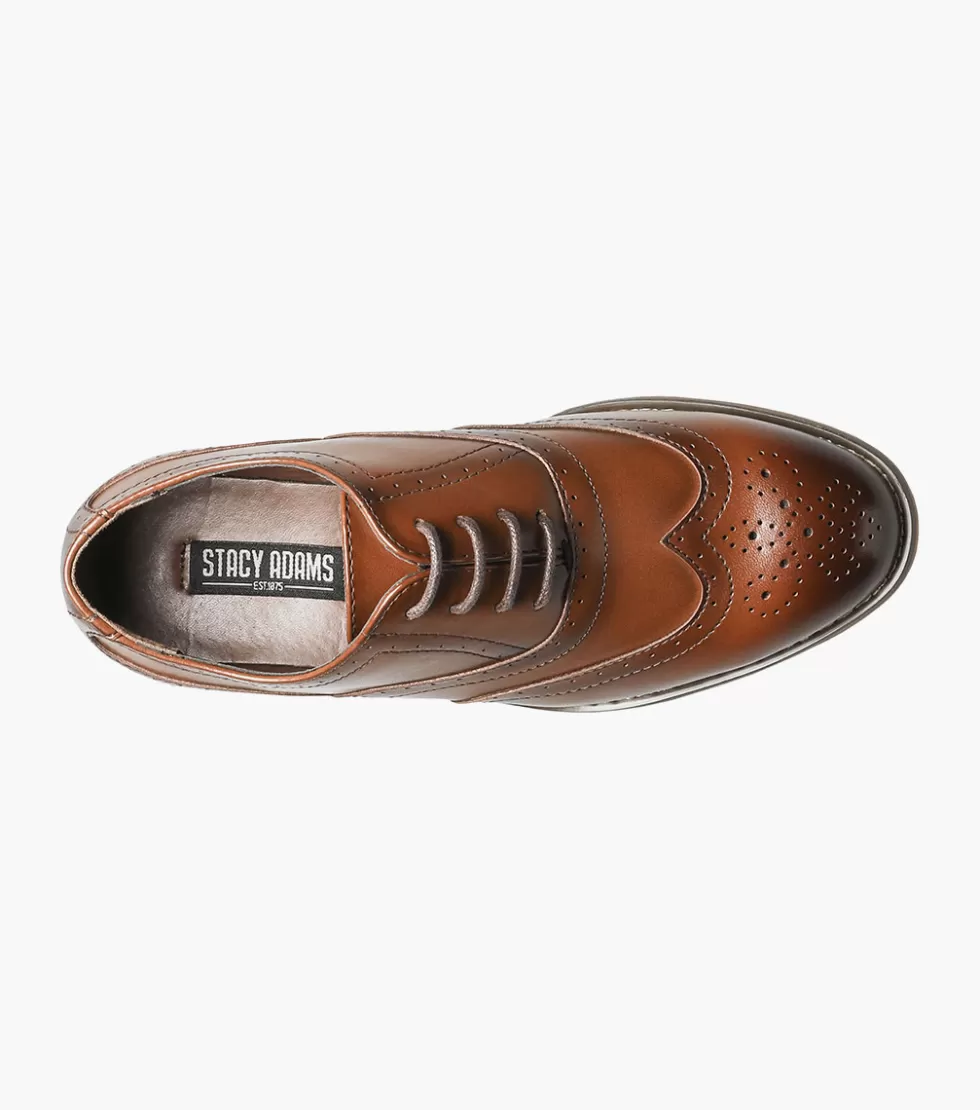Escarpins Stacy Adams Junior - Modèle Dunbar en Cuir Marron Distingué - Promotion Limitée sur les Chaussures Enfant