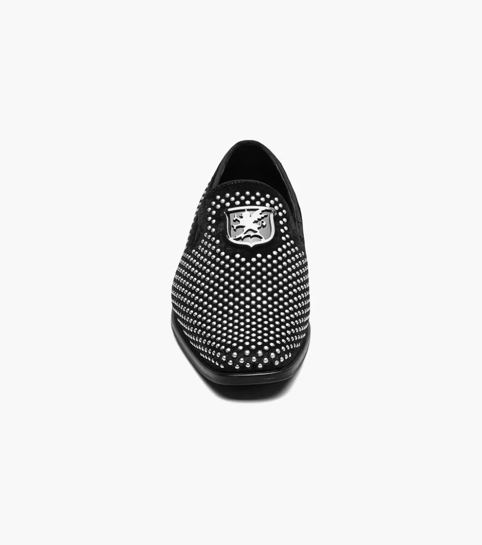 Chaussures Stacy Adams Enfant - Style Audacieux en Noir/Argent | Édition Limitée En Promotion