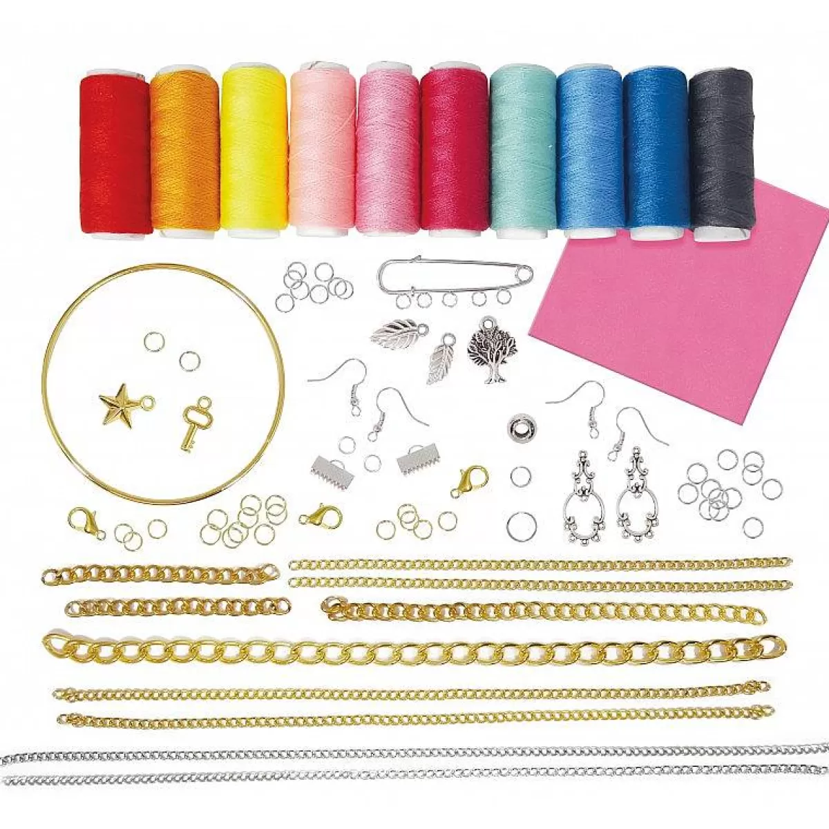 Découvrez le Kit Créatif Buki France : Bijoux à Pompons Élégants en Soldes !