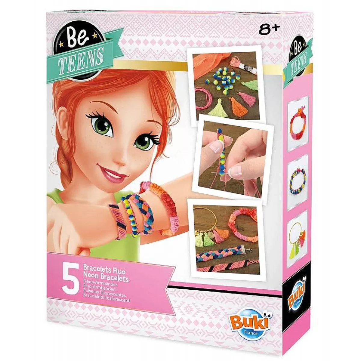 Buki France - Kit Créatif Bracelets Lumineux : Nouveauté Éclatante pour Accessoires Branchés