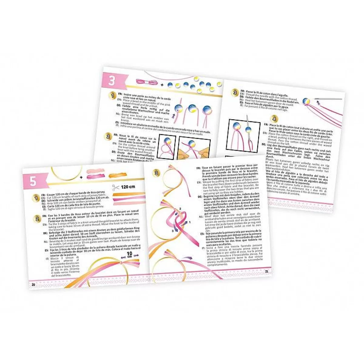 Buki France - Kit Créatif Bracelets Lumineux : Nouveauté Éclatante pour Accessoires Branchés