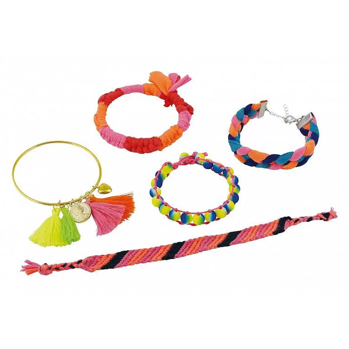 Buki France - Kit Créatif Bracelets Lumineux : Nouveauté Éclatante pour Accessoires Branchés