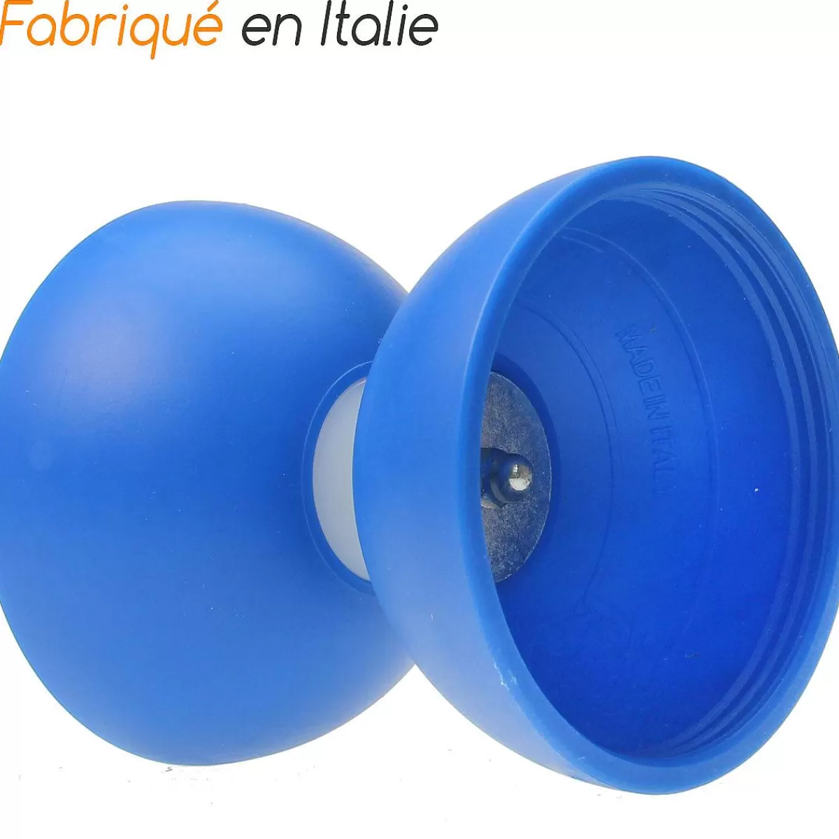 Diabolo Comète Bleu Édition Limitée - Set de Jonglerie Professionnel avec Baguettes Super Résistantes pour Spectacles et Entraînement