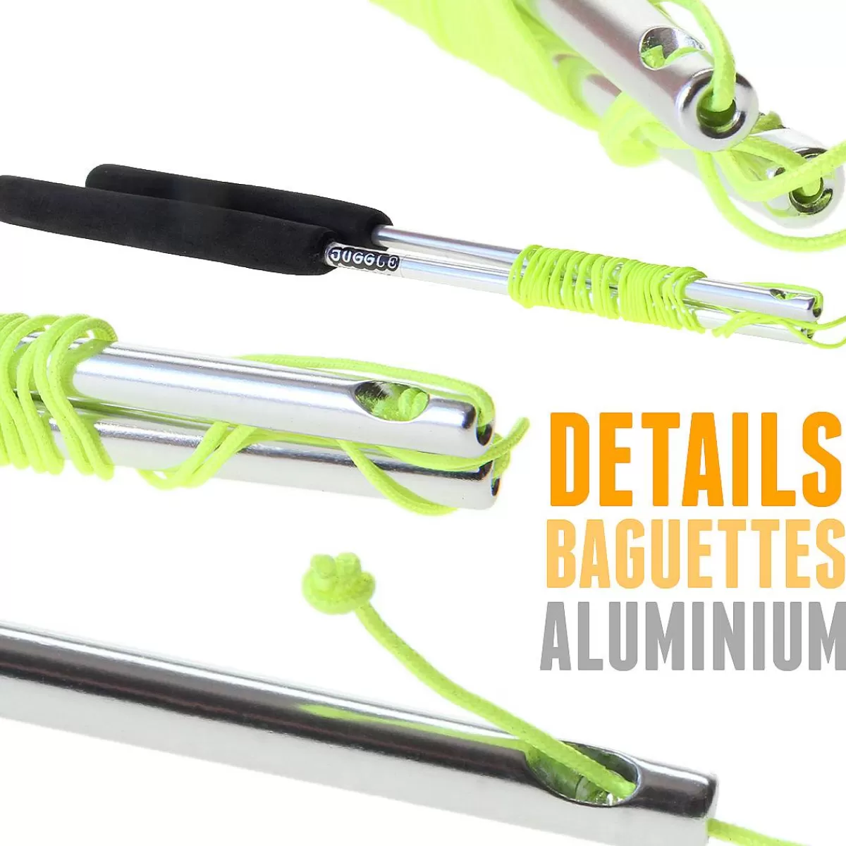 Édition Limitée Henrys Diabolo Vision Vert Émeraude - Pack Complet avec Baguettes Professionnelles Haute Performance
