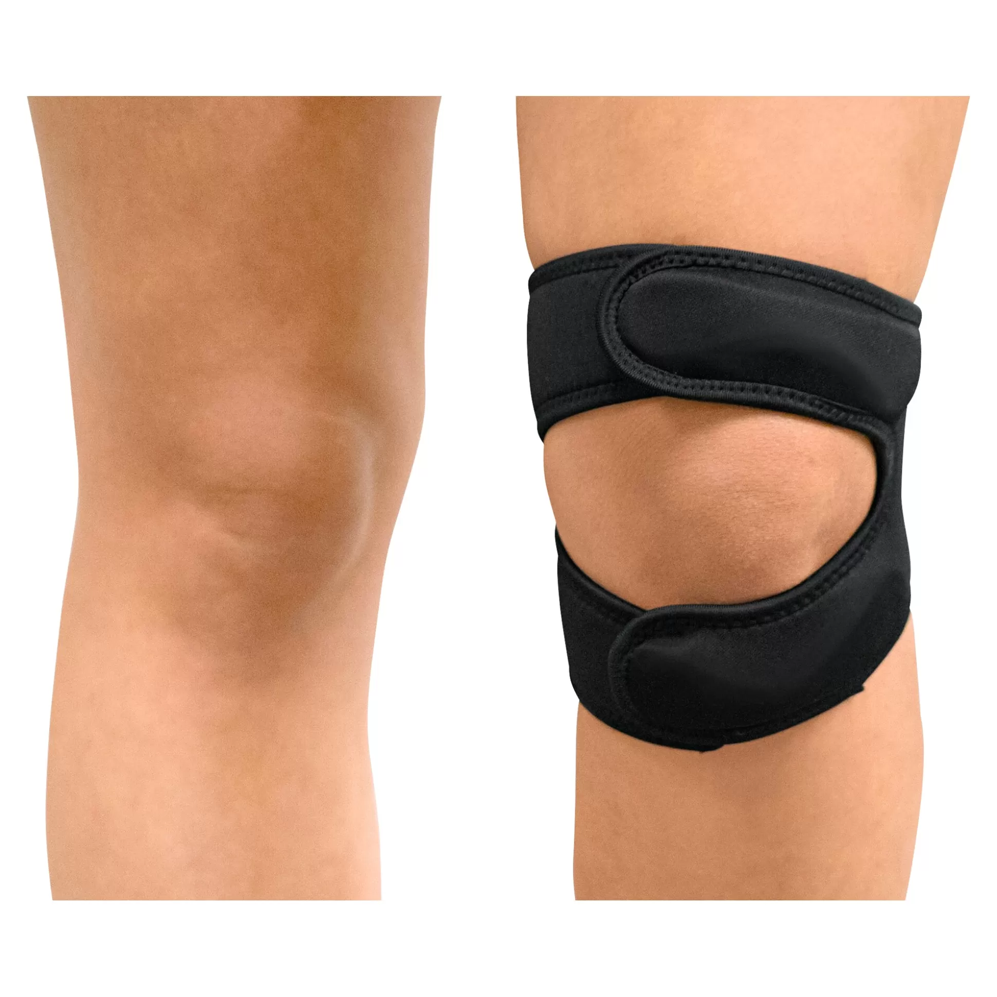 Genouillère de Soutien Confortable - Design Ergonomique en X pour une Stabilisation Optimale