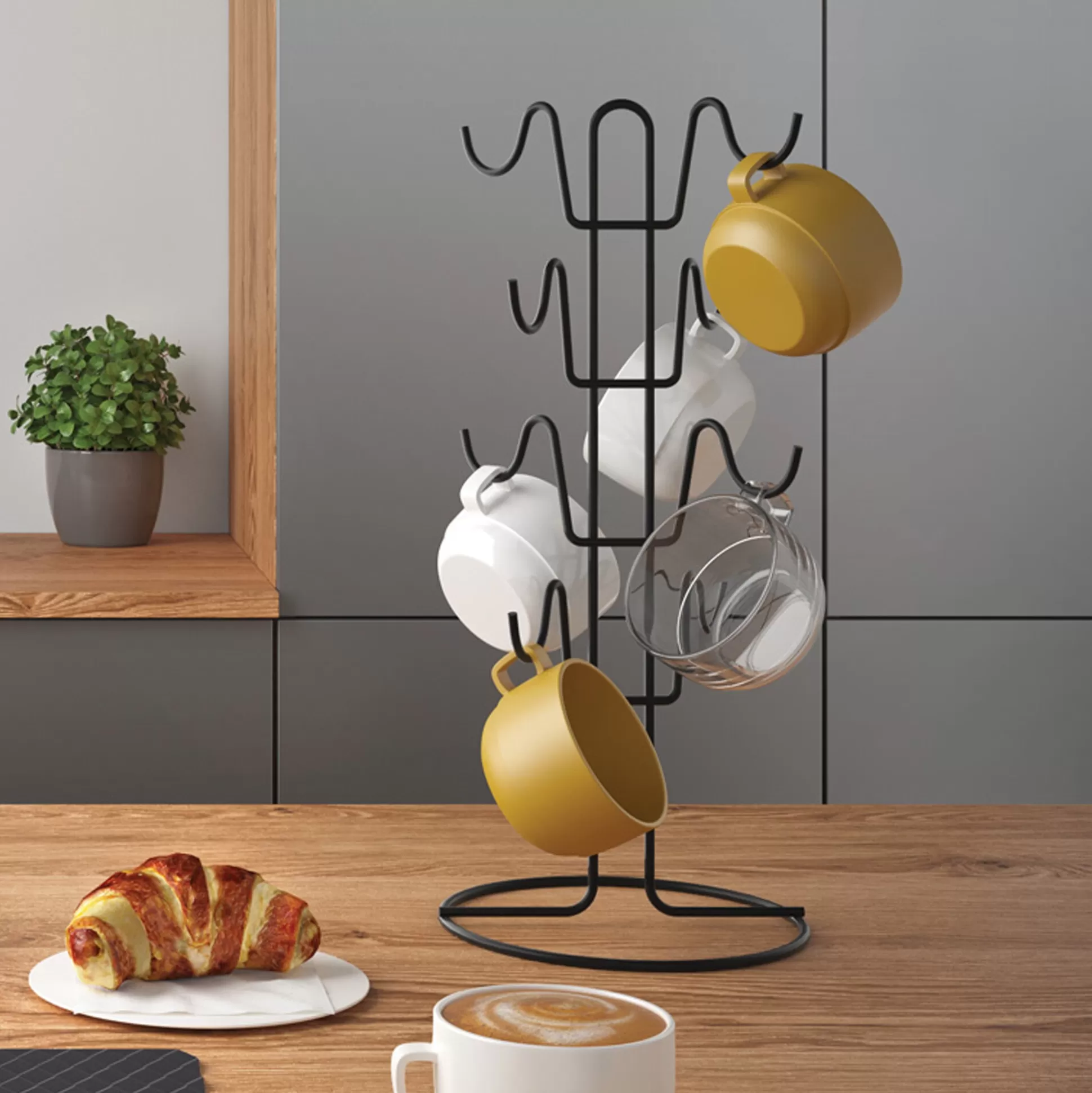 Porte-tasses design Metaltex 