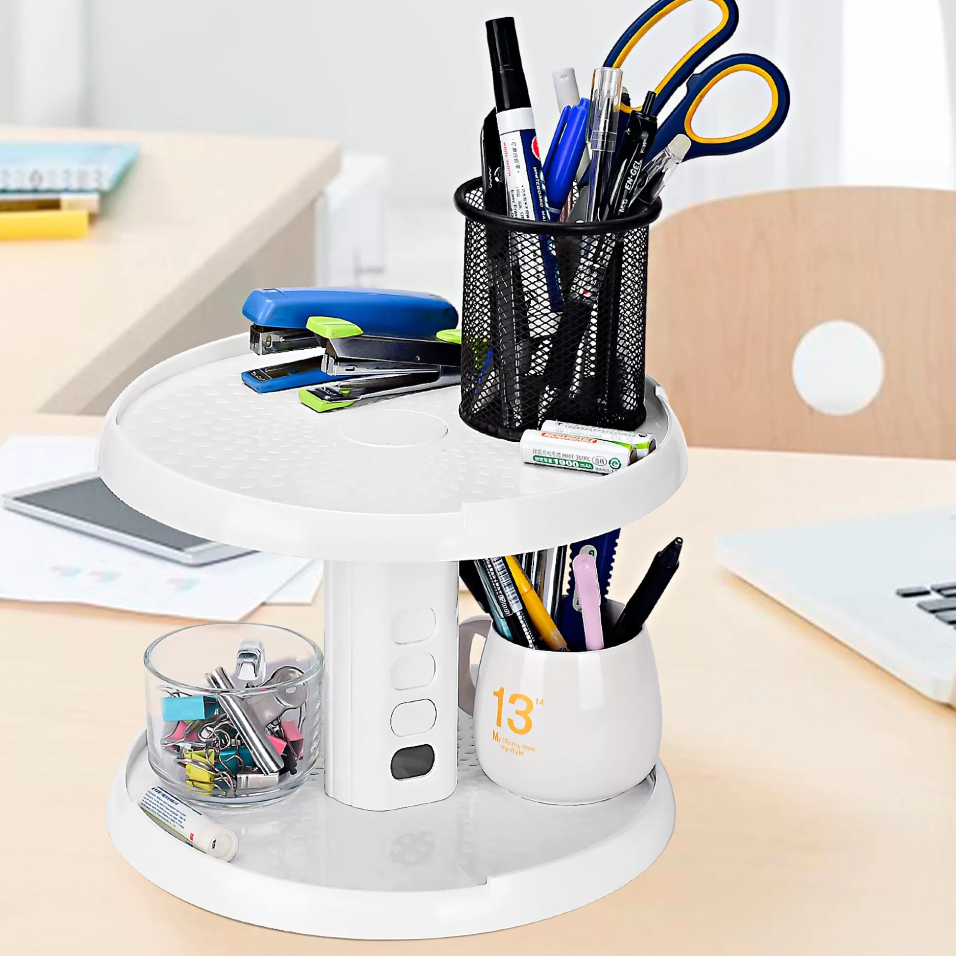 « Tourniquet Épices Modulable Genialo - Organisation Pratique pour Cuisine Éclectique »