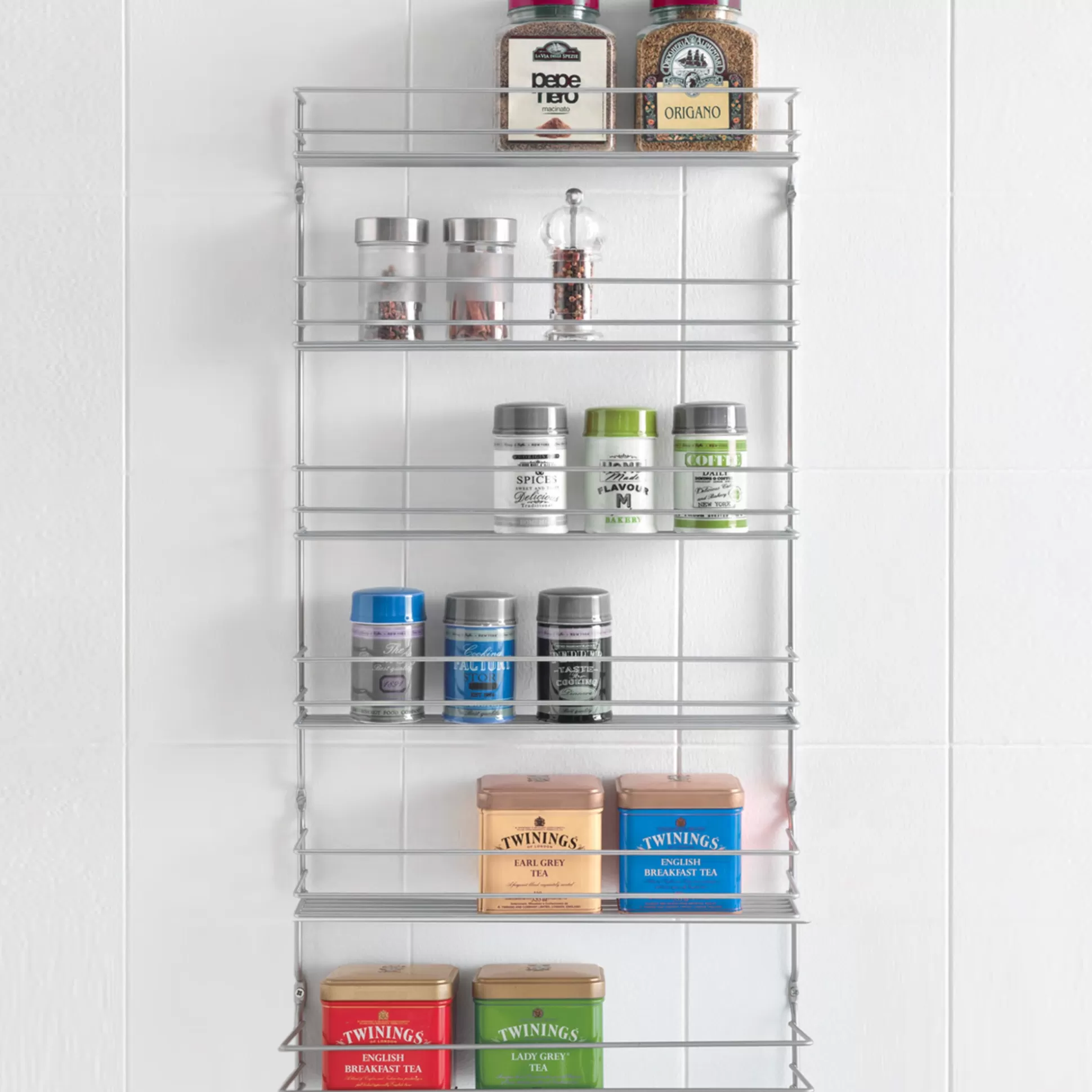 Porte-épices design « Pepito » 6 étages - Organisation culinaire pratique par Metaltex