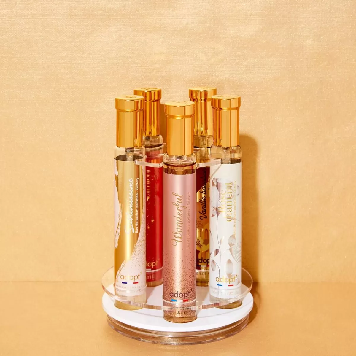 Élégant Carrousel à Parfums Adopt - Accessoire Parfumeur Intemporel