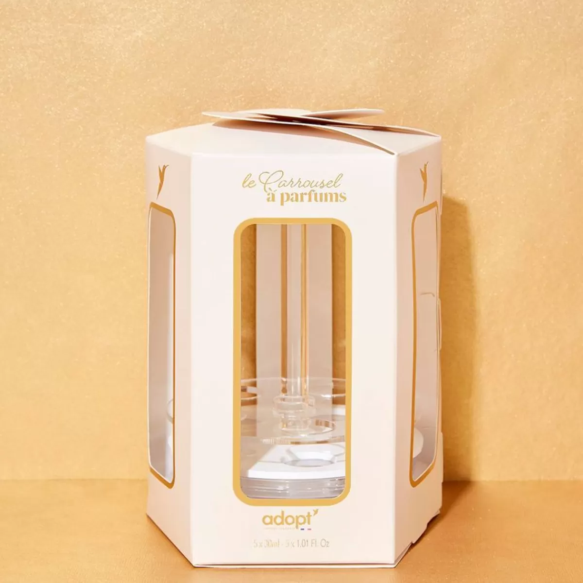 Élégant Carrousel à Parfums Adopt - Accessoire Parfumeur Intemporel