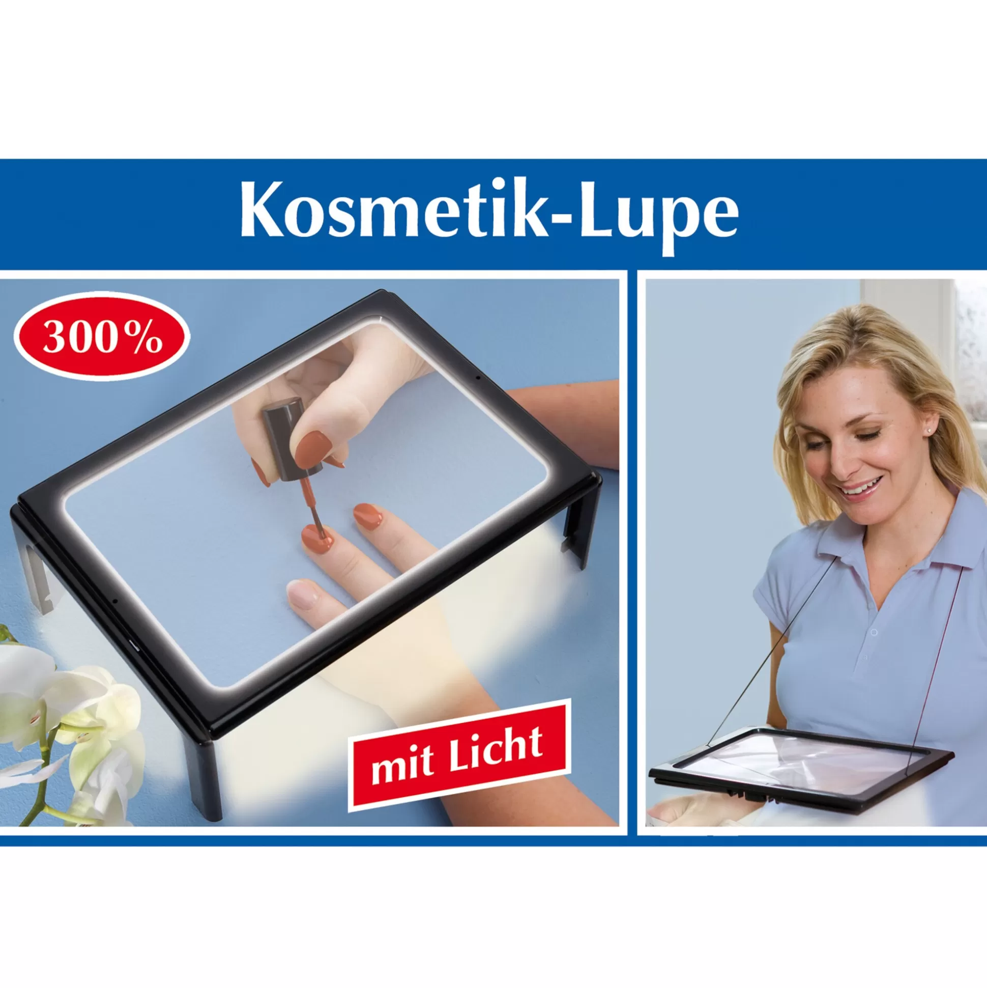 Loupe Lumineuse WENKO - Éclairage LED Intégré pour Lecture Sans Fatigue | Aide Visuelle Premium