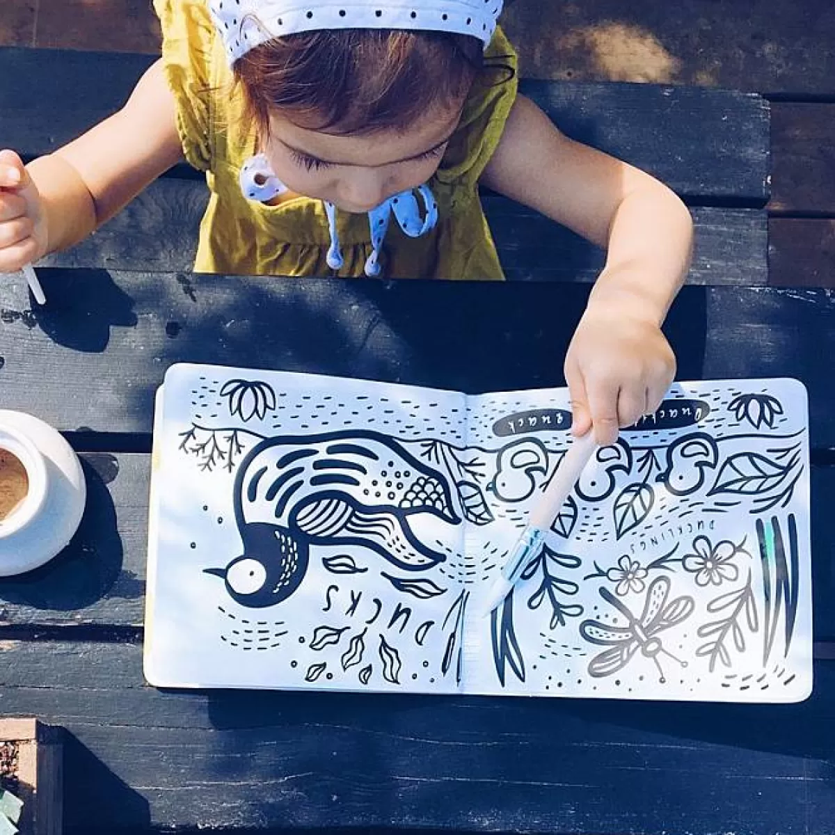 WEE GALLERY • Livre de Coloriage Aquatique - Aventure Océanique en Édition Spéciale