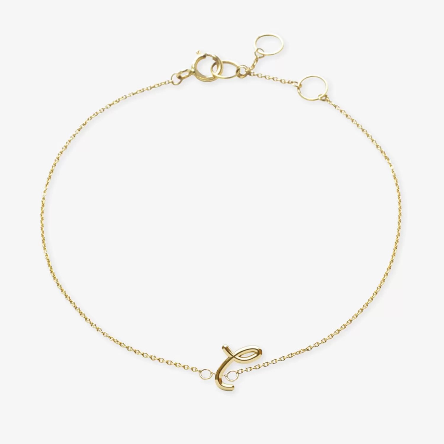 Bracelet Alkemistry Love Letter - Chaîne Gravable en Or 18 Carats, Promotion Éphémère