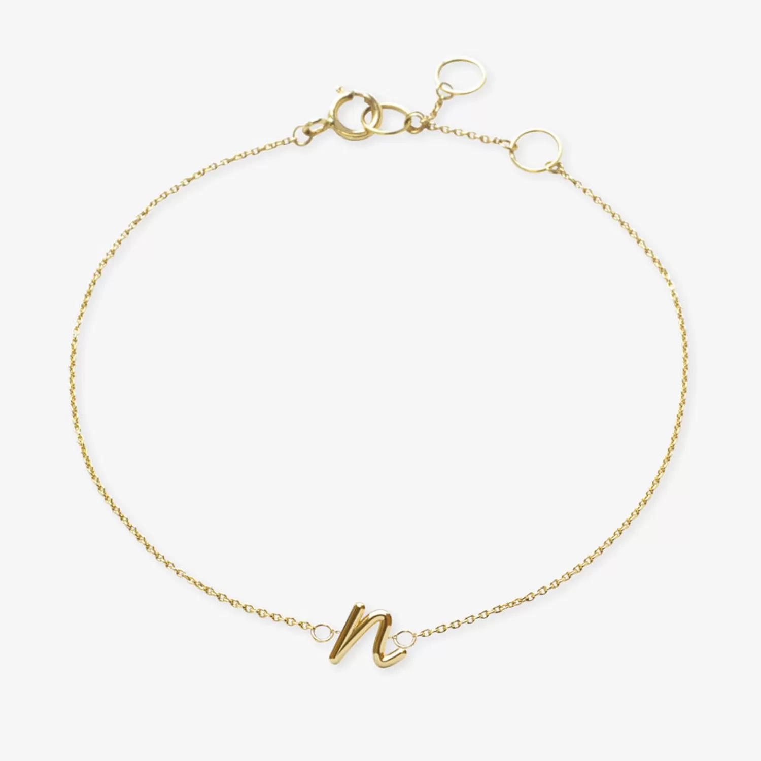 Bracelet Chaîne Personnalisable Alkemistry Love Letter - Élégant Bijou en Or 18 Carats avec Gravure - Édition Limitée en Promotion