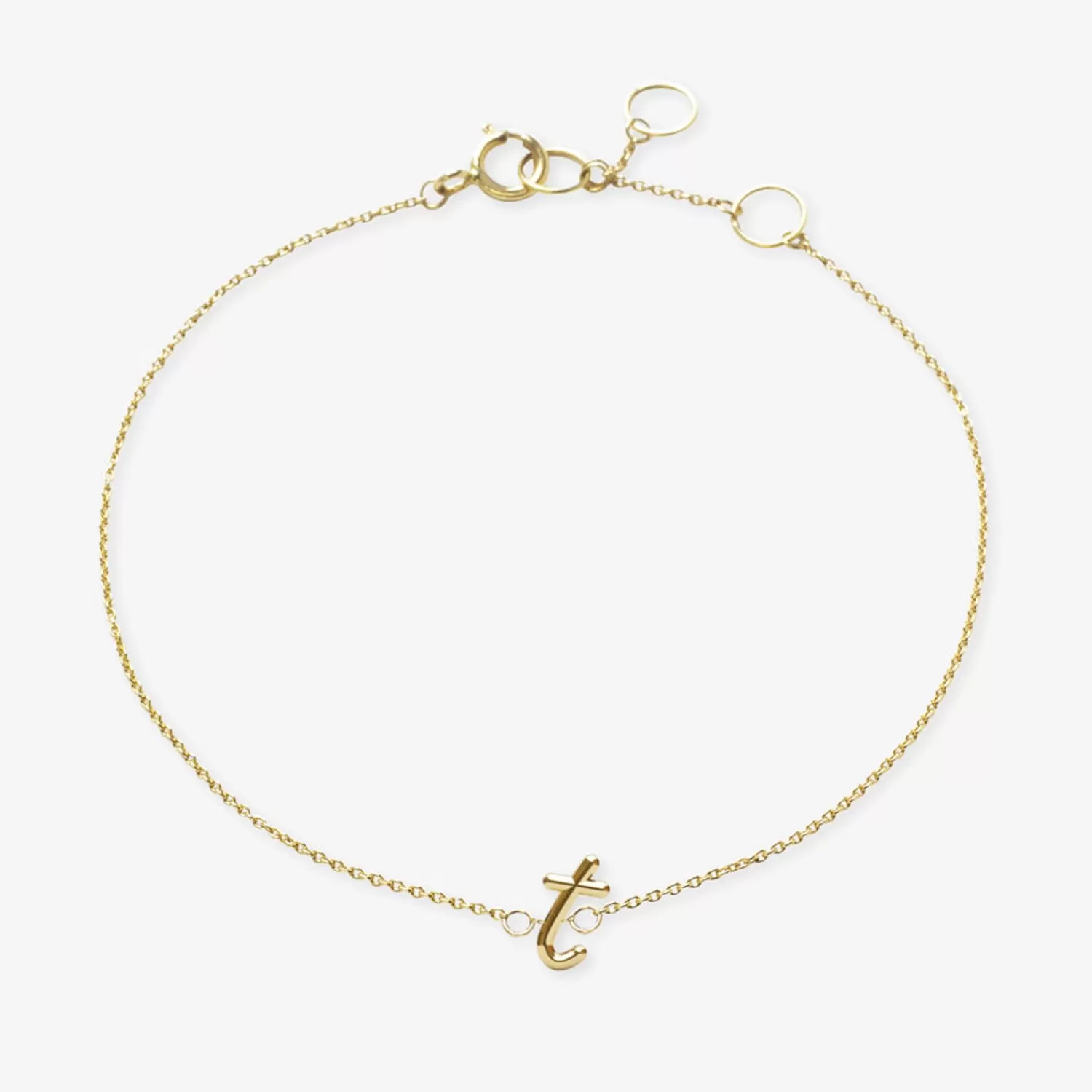 Bracelet Alkemistry Love Letter - Chaîne Gravable en Or 18 Carats, Promotion Éphémère