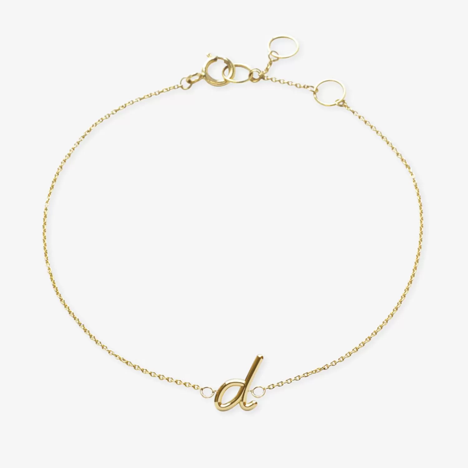 Bracelet Alkemistry Love Letter - Chaîne Gravable en Or 18 Carats, Promotion Éphémère