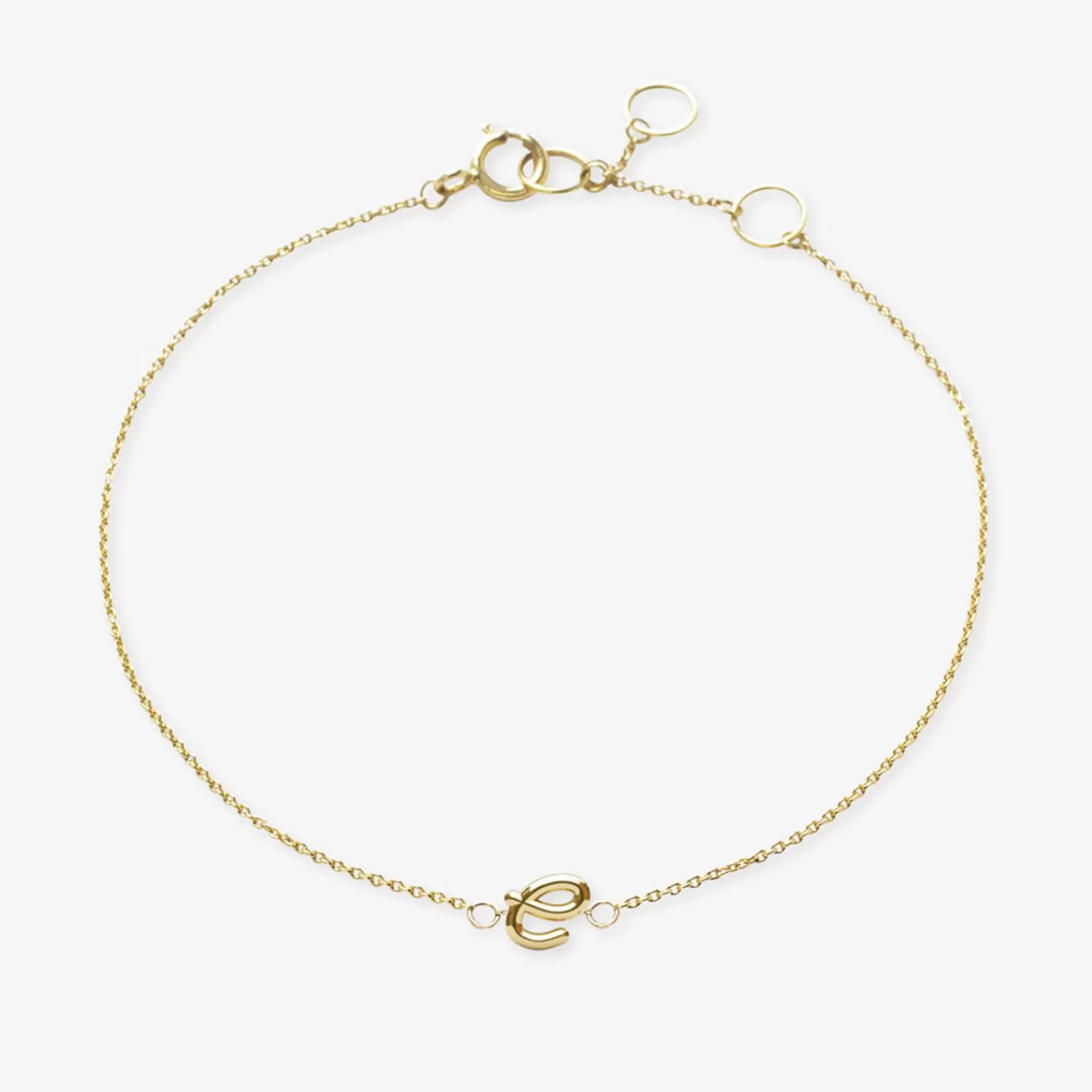 Bracelet Chaîne Personnalisable Alkemistry Love Letter - Élégant Bijou en Or 18 Carats avec Gravure - Édition Limitée en Promotion