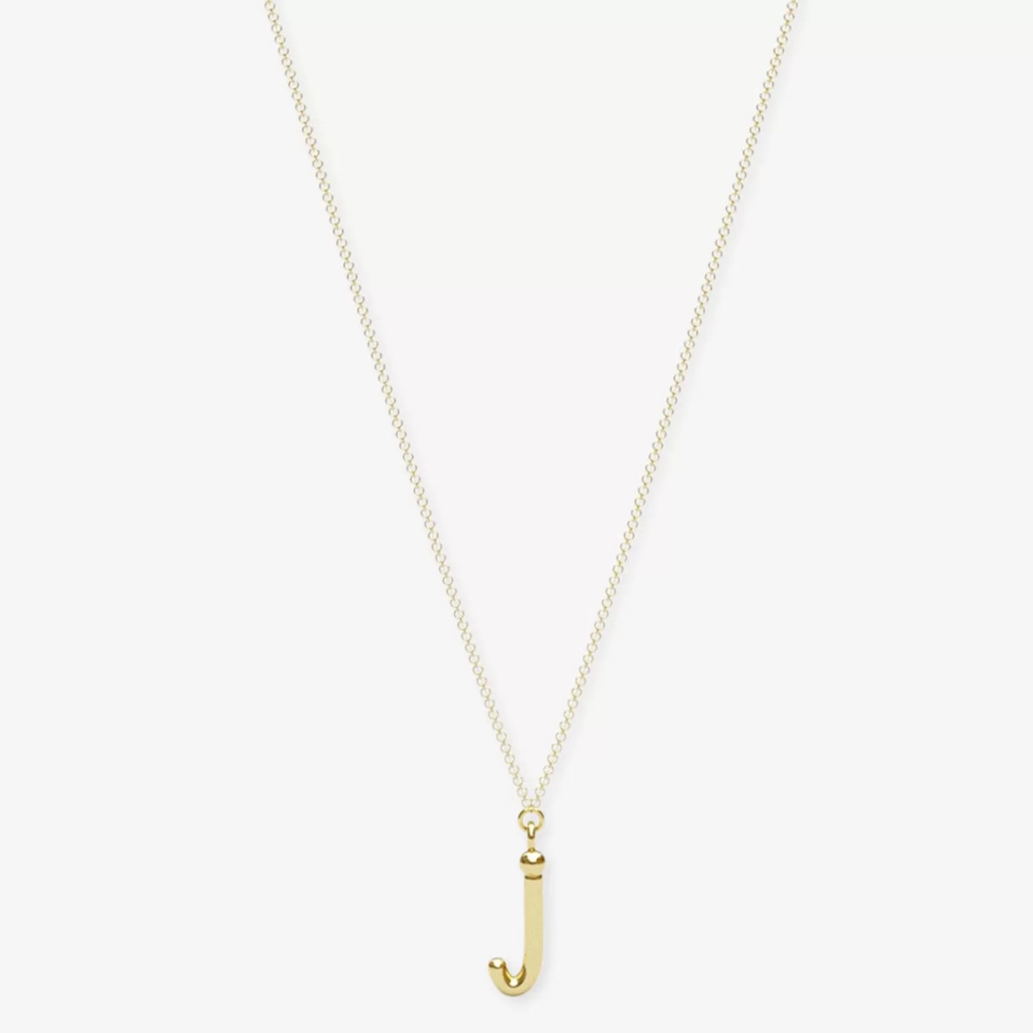 Chaîne Lettre d'Amour Alkemistry - Pendentif Initial en Or 18 Carats, Élégance Intemporelle à Prix Doux