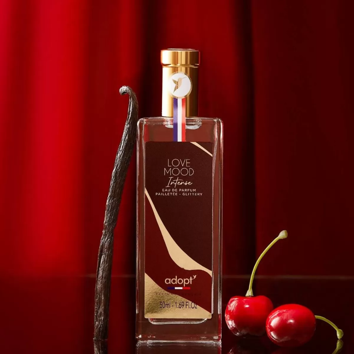 Éclat de Passion Vibrante - Fusion d'Émotions Captivantes