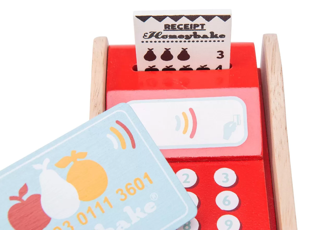 Atelier Éducatif Bancaire Interactive - Carte de Crédit en Bois pour Jeu de Rôle (Marque Le Toy Van) - Idéal pour Enfants 3+ Ans