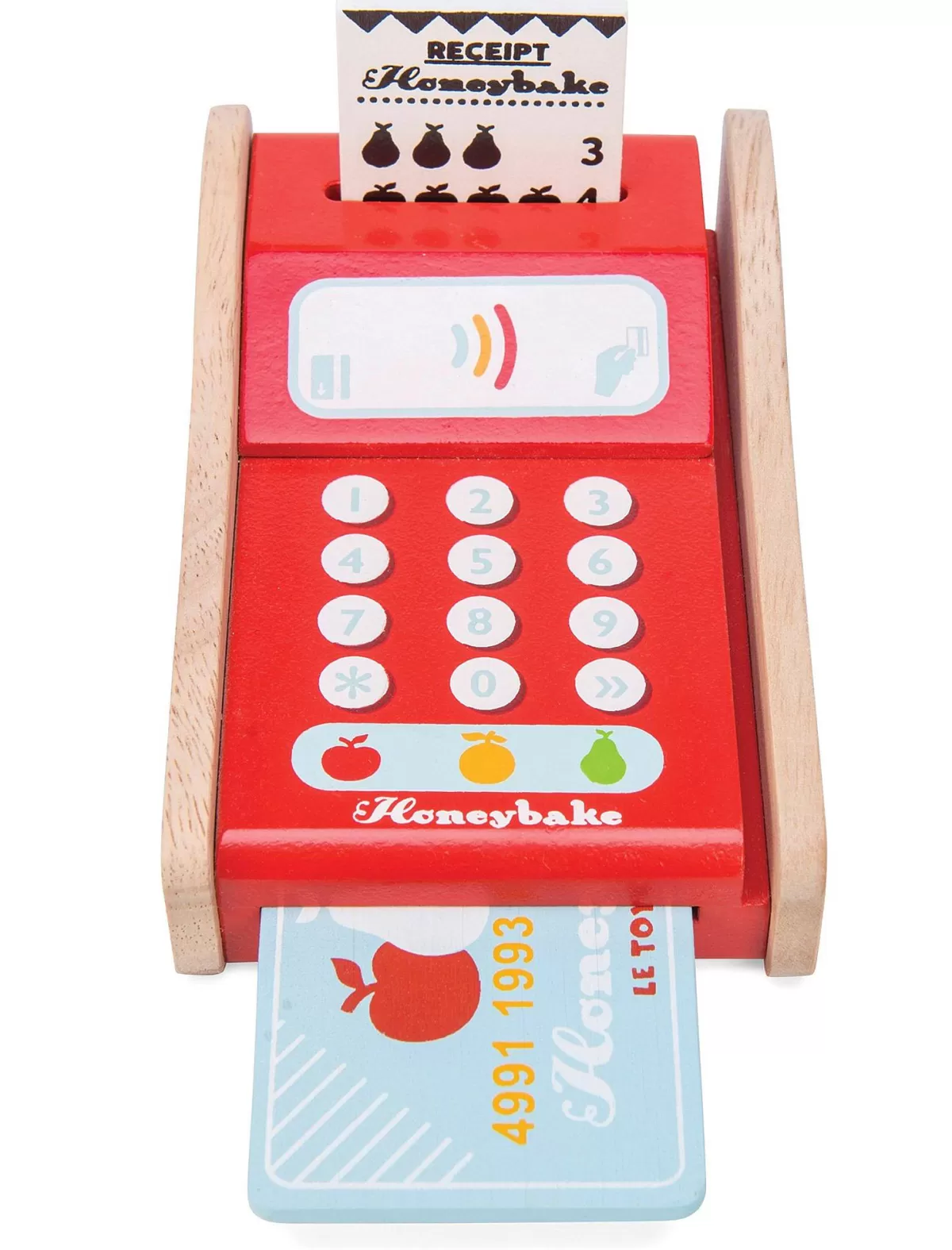 Atelier Éducatif Bancaire Interactive - Carte de Crédit en Bois pour Jeu de Rôle (Marque Le Toy Van) - Idéal pour Enfants 3+ Ans