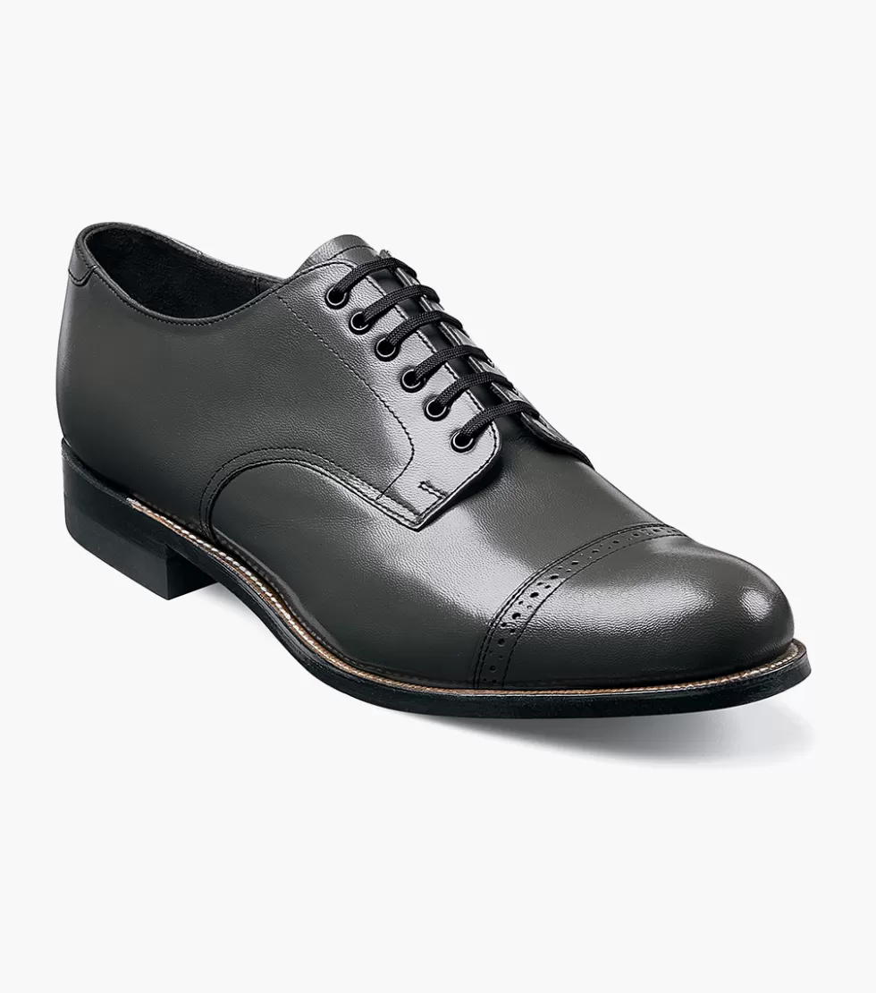 Découvrez les chaussures Stacy Adams Madison en gris acier - Style intemporel à prix abordable