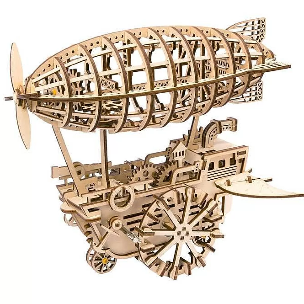 Maquette Mécanique 3D Dirigeable Modèle M - Kit de Construction Créatif ROBOTIME | Détails Réalistes | Projet Éducatif & Loisir | Économique