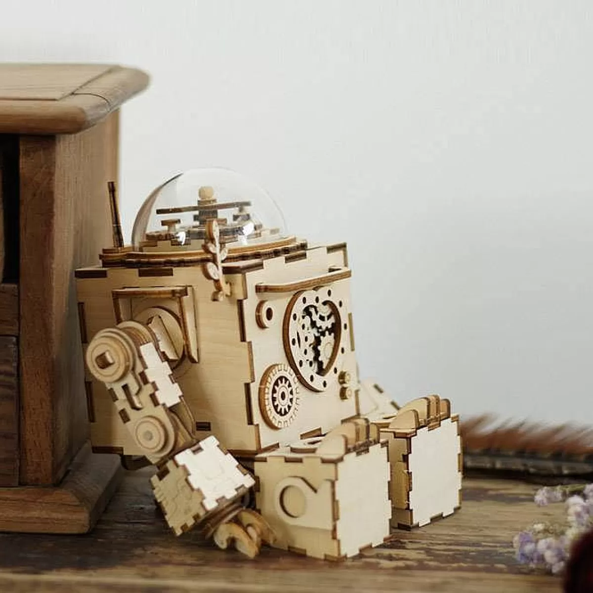 ROBOTIME - Kit de Construction Robot Orphée 3D Détaillé | Modèle à Assembler avec Instructions Claires | Promotion Exclusive pour Passionnés de Technologie