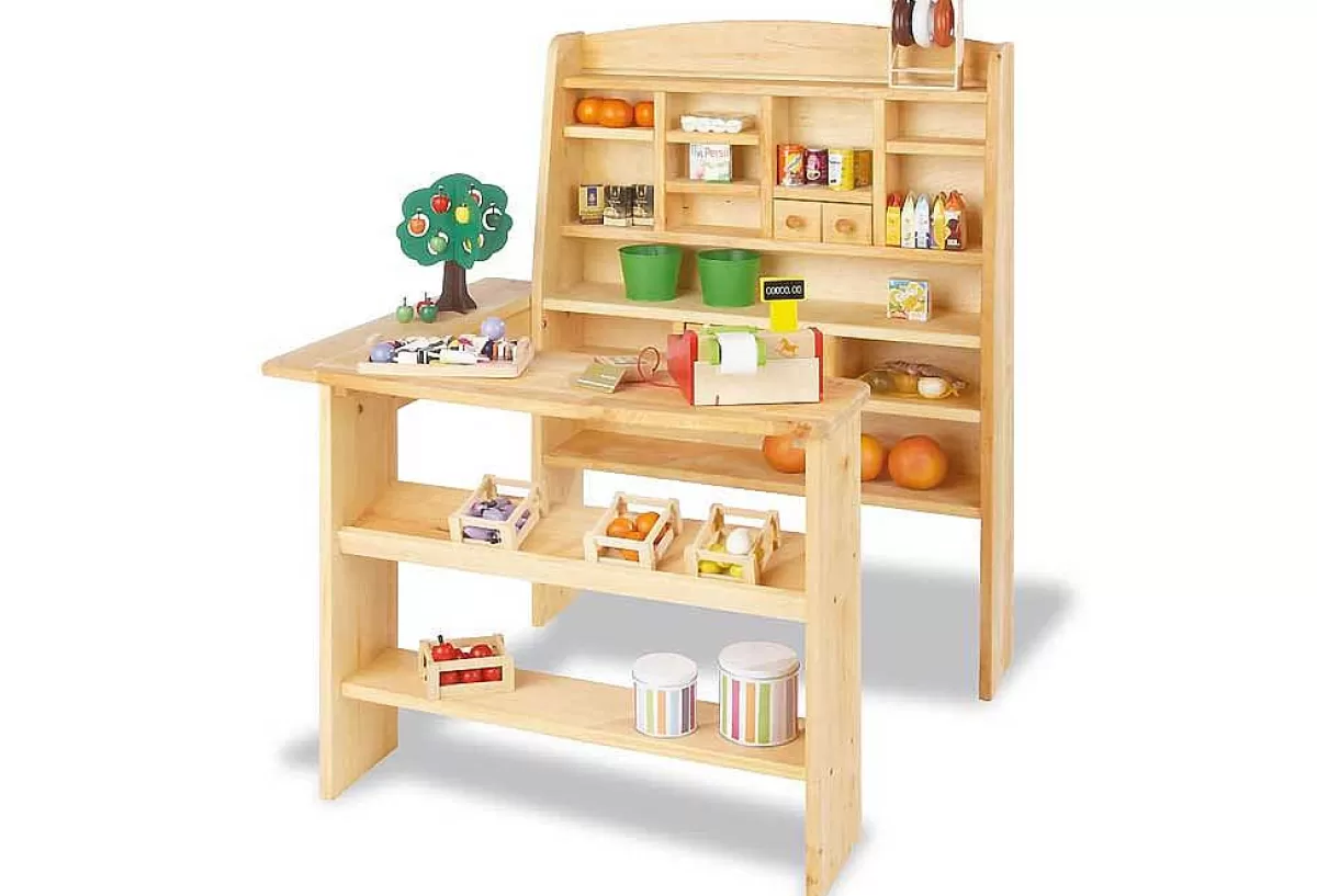Pinolino Emma - Marchande en Bois Massif Huilé - Structure Durable avec Design Moderne - Prix Malin