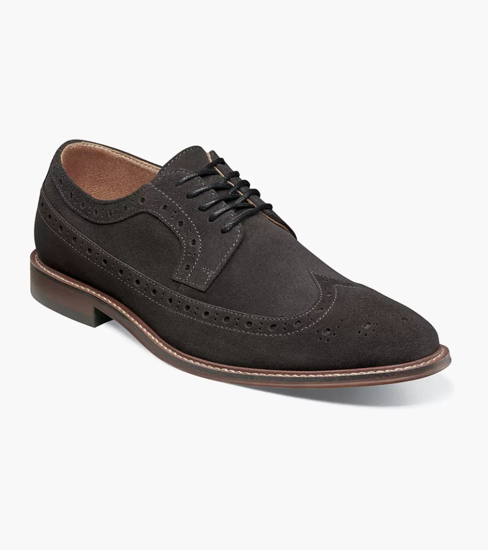 Chaussures Stacy Adams Marligan - Élégantes bottines en cuir gris anthracite pour homme - Collection Boutique Automne 2024