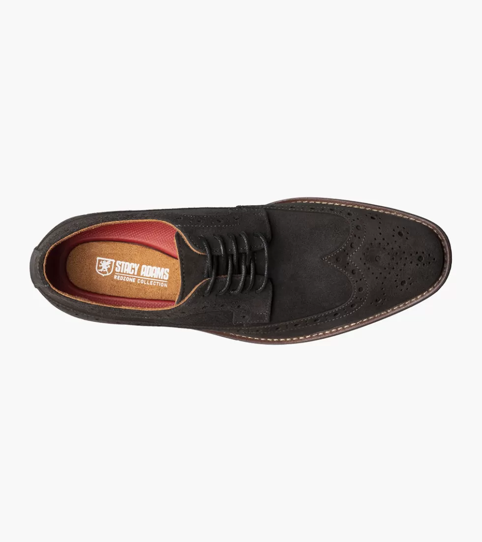 Chaussures Stacy Adams Marligan - Élégantes bottines en cuir gris anthracite pour homme - Collection Boutique Automne 2024