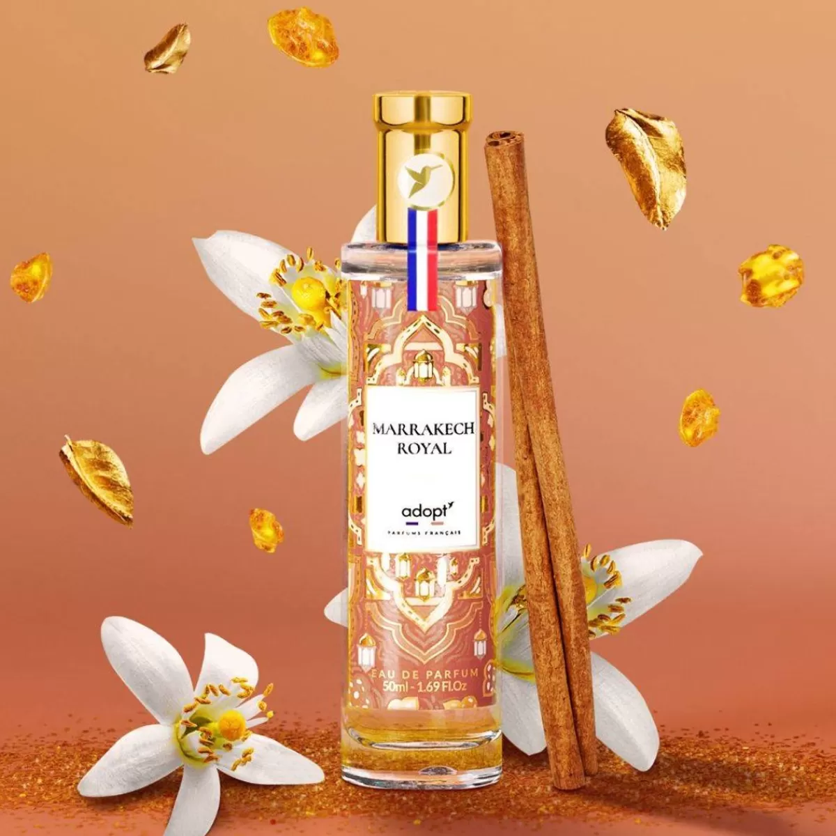 Élixir Doré de Marrakech | Fragrance Bois Royal - Édition Limitée