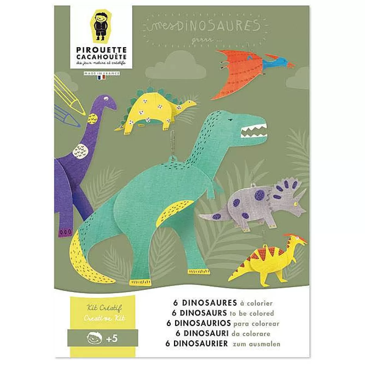 PIROUETTE CACAHOUÈTE - Dino-Aventure : Exploration Ludique du Monde Préhistorique