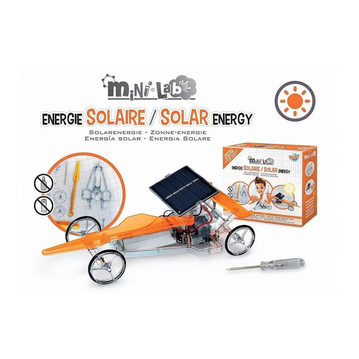 Découvrez l'Énergie Solaire avec le Kit Scientifique Buki-France - Expédition Rapide Incluse