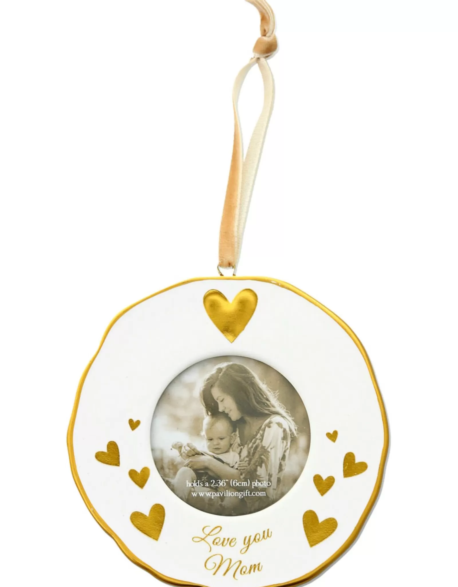 Cadre Photo Personnalisable Maman – Cœur en Bois avec Support, Création Unique pour Conserver les Souvenirs en 10 cm