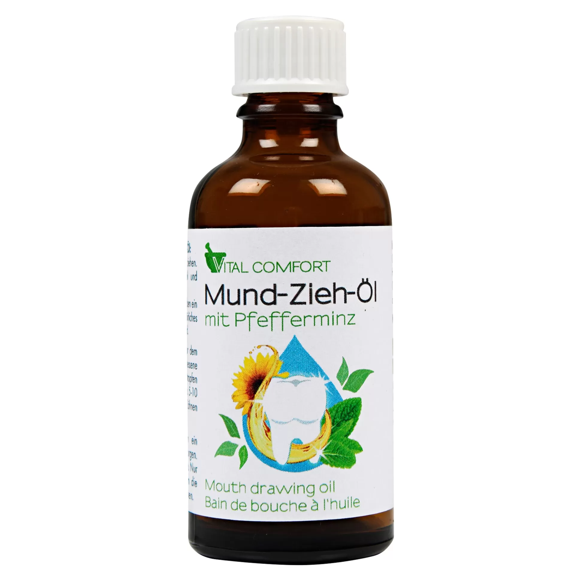 Élixir Fraîcheur Menthe Poivrée | Soin Buccal Douceur Vitale - Flacon 50ml