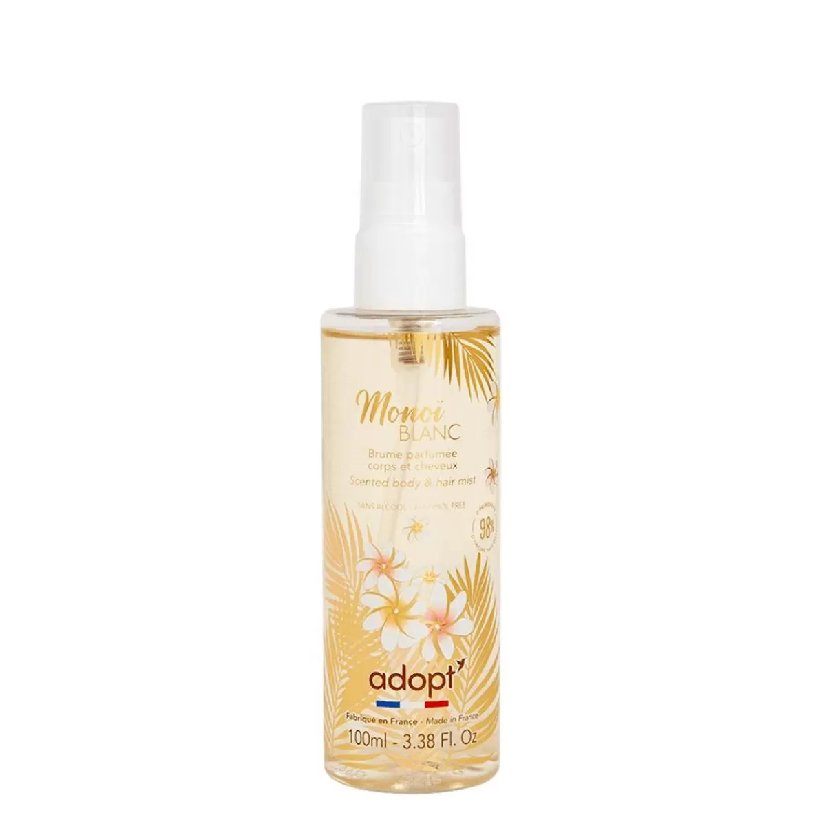 Monoi Brume Envoûtante Blanc - Nuage Parfumé aux Essences Tropicales