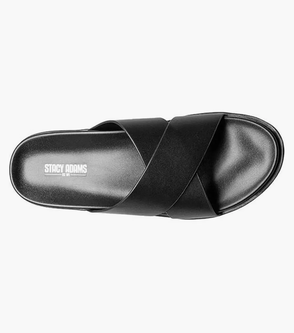 Promotion Exclusive sur les Chaussures Stacy Adams Montel Noir - Élégance Urbaine à Prix Atteignable