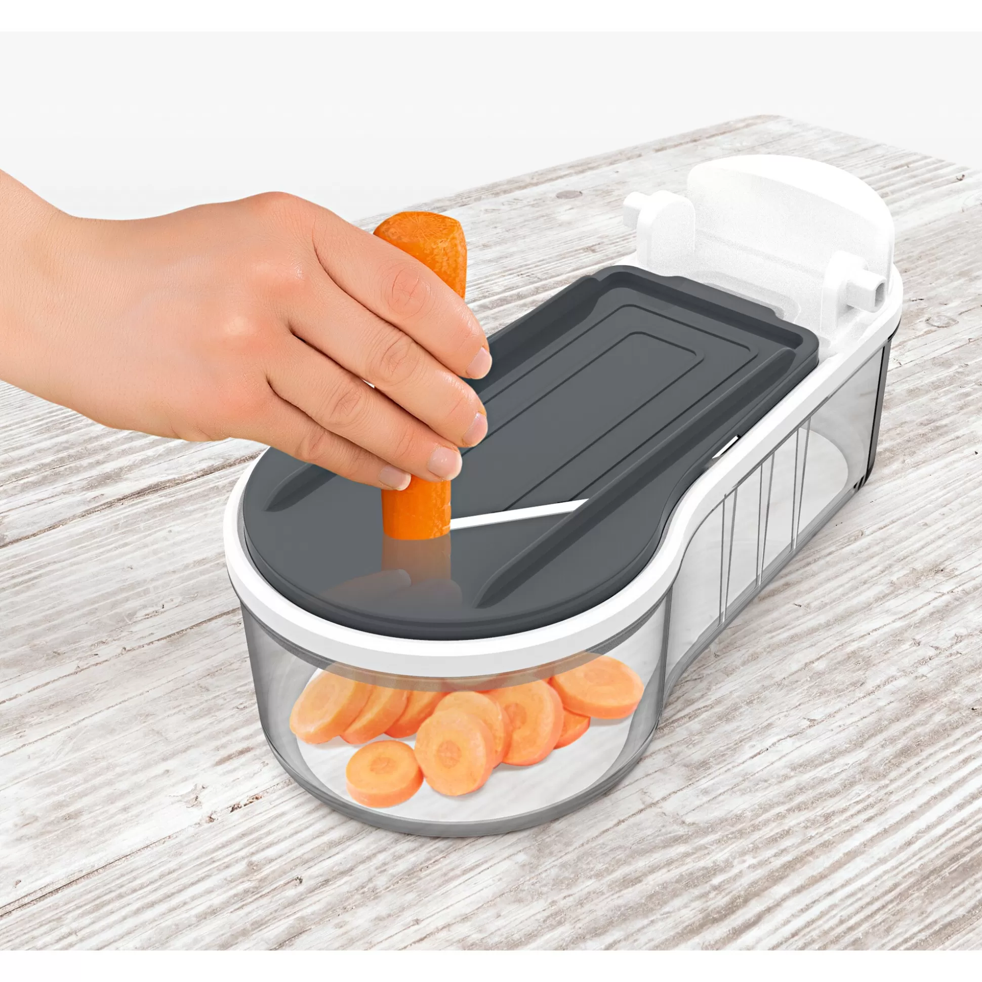 Maxxmee ProChef - Découpe-Légumes Multicoupe «Découpe Express Pro» - Set Premium 12 Accessoires pour Cuisine Rapide