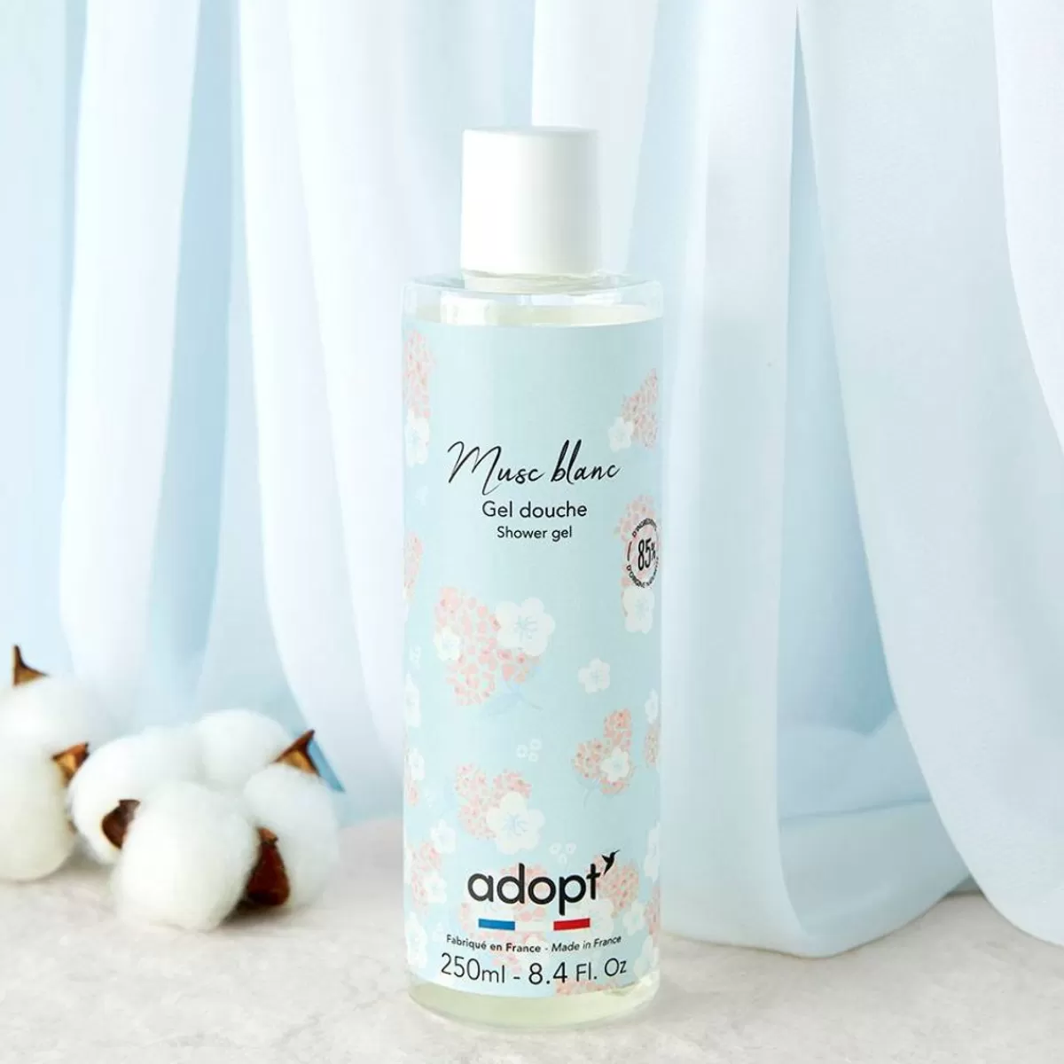 Adopt Élixir Nettoyant au Musc Blanc - Pureté Douce pour une Peau Éclatante