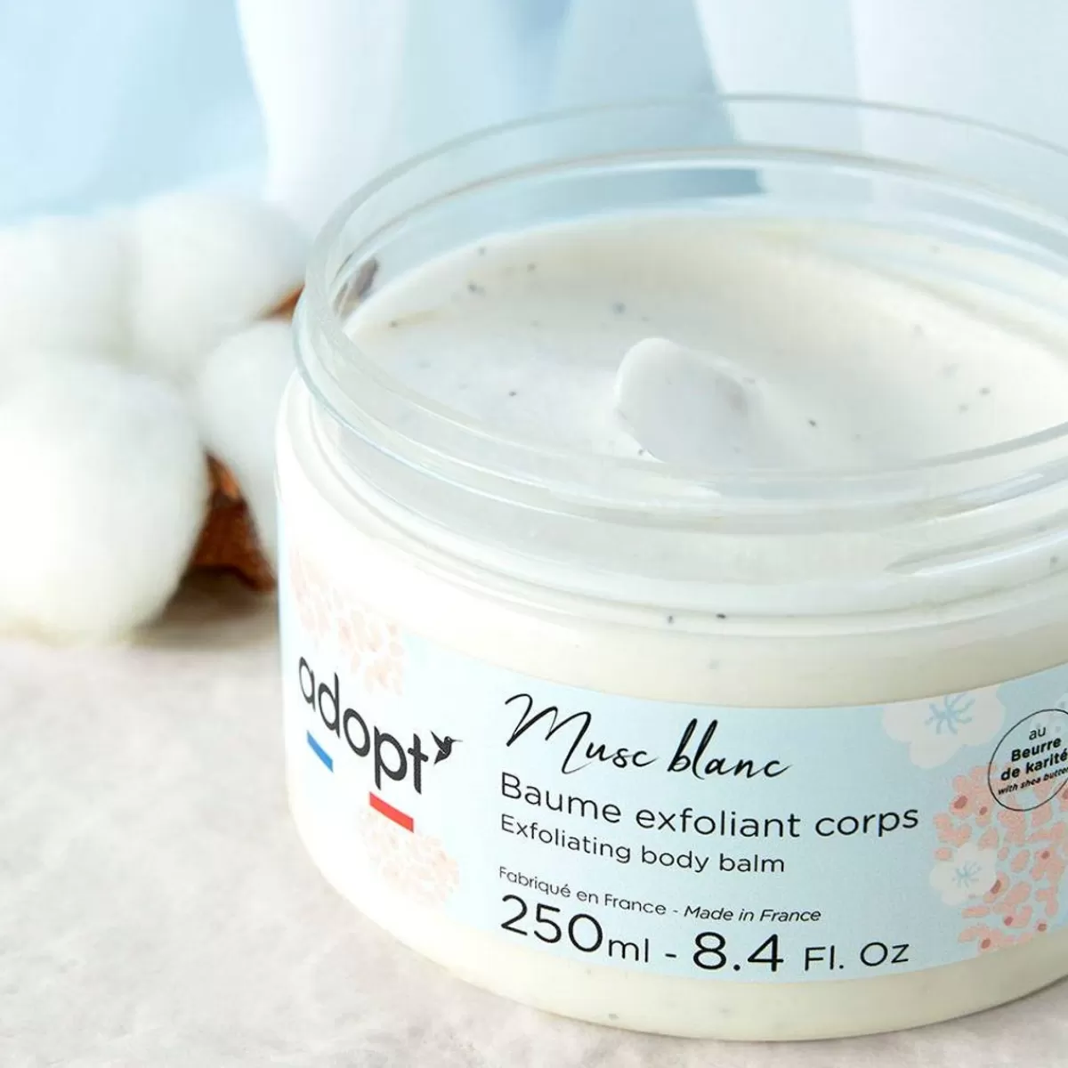 Gommage Nourrissant Parfum Musc Blanc - Adopt